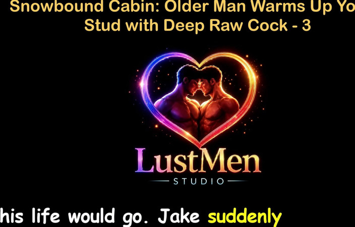 LustMen: English Audio Gay Sex Story - Snowbound Cabin Older Man Warms...