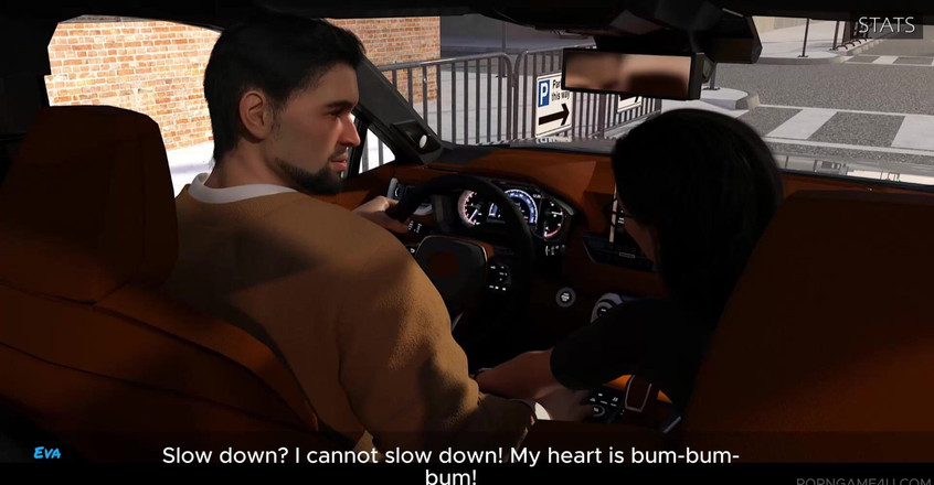 Porn game 4 u: Risicovolle autoseks geile vrouw versus bange chauffeur (grappige voice-over 3D) - medische speciale...