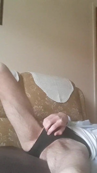 Masturbating on the Couch..