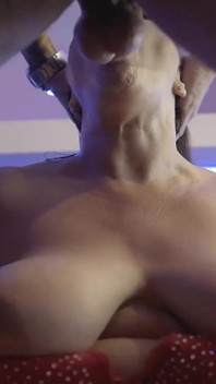 Dirty Priscilla Flirts and Gets Naked and Fuck with Hot Bartender Huge Cock