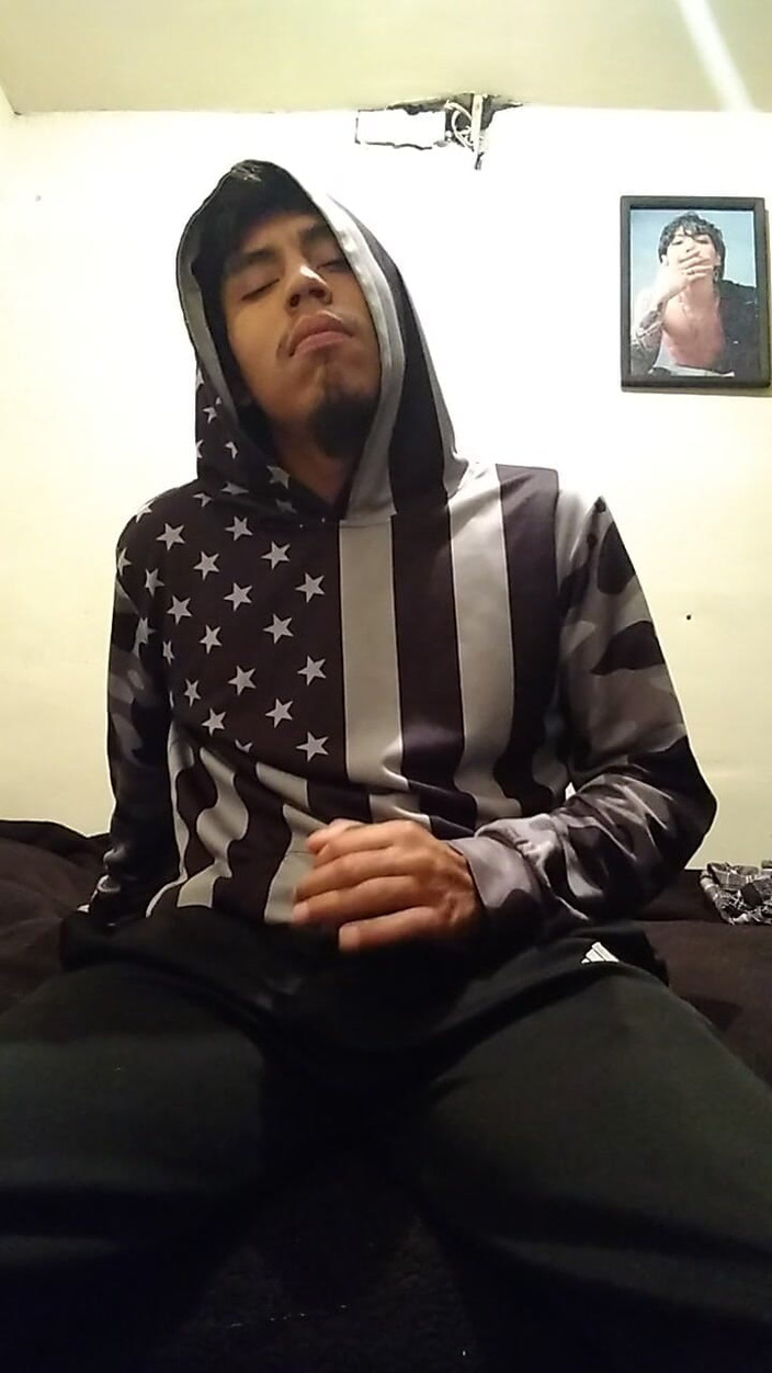 AlexAlejandro13: Seductive Man with Huge Cock Peeking Out of Him