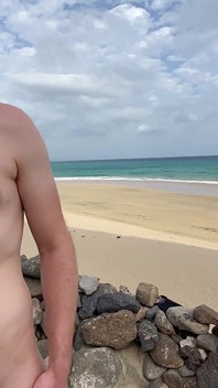 Outdoor Fuerteventura Bleshcouple Handjobs