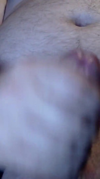 I jerk my thick fat fucking cock till I cum