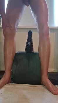 Solo Gay Male - Extreme Anal Destruction Huge Dildo's and Fisting