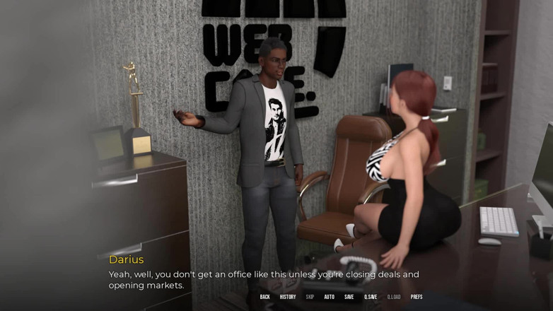 Dirty GamesXxX: セキュリティ:大きな胸とお尻を持つおバカな女の子がオフィスでミスター・ビッグ・ディック・ボスの男性にフェラチオ - 第7話