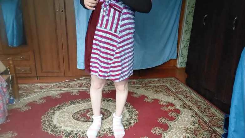 Kitty_Cross: Ejaculare cu mâini libere, picioare drăguțe, cur neted, model femboy