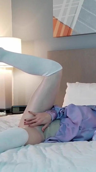 Post Op Trans Woman Using New Pussy - Compilation 1
