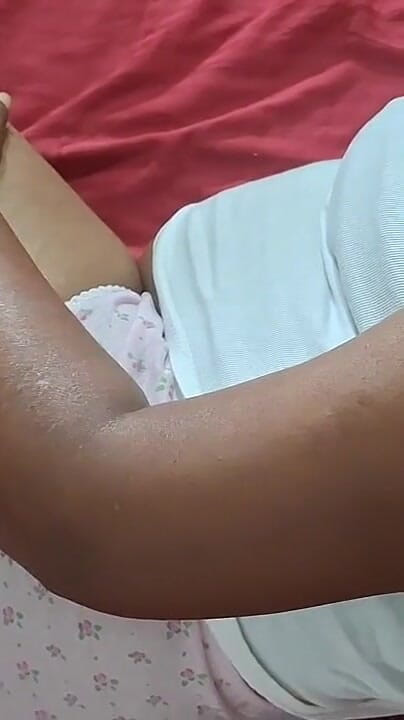 Hood Bitch with a Big Booty on Bed New Viral Video (Teena New)