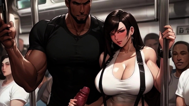 Spicy Toons: Tifa siempre se encuentra con las personas más interesantes en...