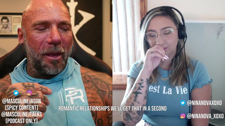 Raw and Uncensored with Masculine Jason: Lời thú nhận của ngôi sao khiêu dâm - nina nova (tập 176)