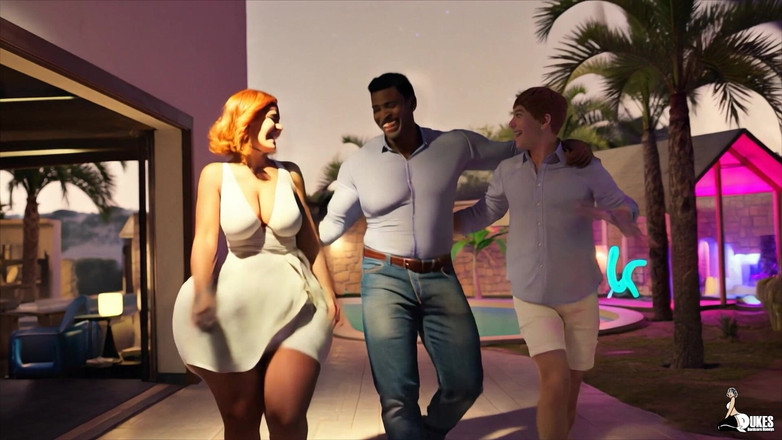 Dukes Hardcore Honeys: La moglie traditrice pawG scopa un atleta professionista nero durante...