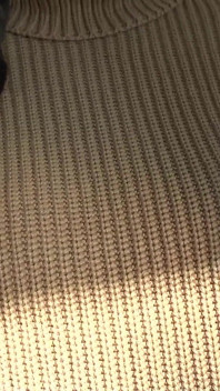 Cum on My Sweater! Lady Victoria Valente in a Thick Turtleneck Sweater