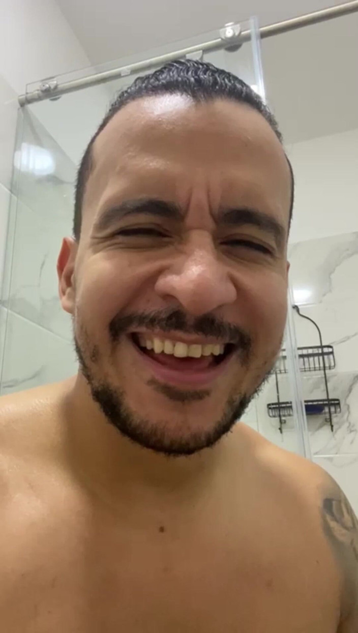 Christian_colombian: М'язи дуже збудженого латиноамериканця Частина 2