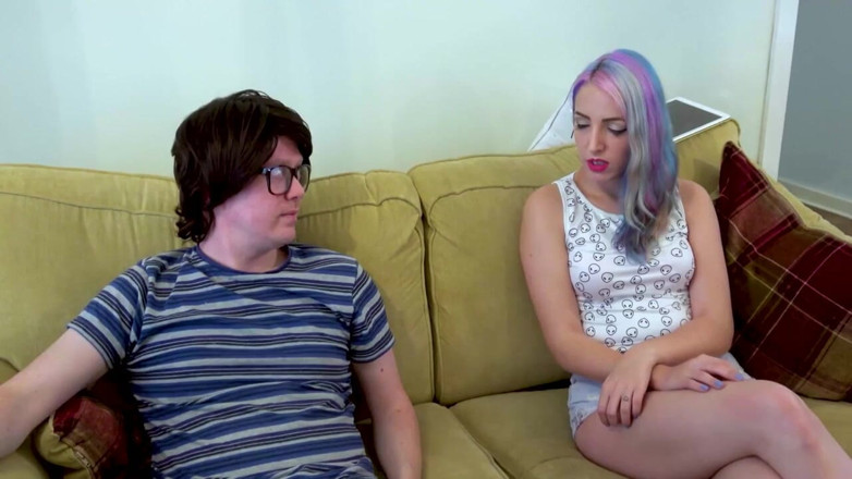 Nerd Pervert: Liz Rainbow - Flyby Suck