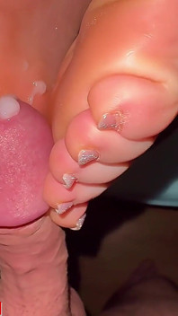 German MILF Foot Fucking Beautiful Soles