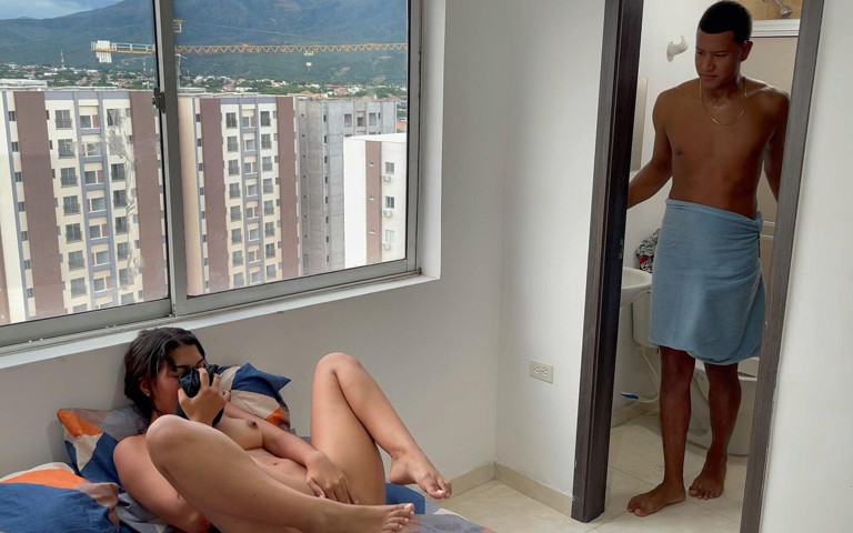 I Catch My Shy Stepsister Playing with My Underwear and We End up Fucking Hard (Saraymike)