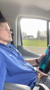 Driving and Fucking a Toy My Boss Bought Me