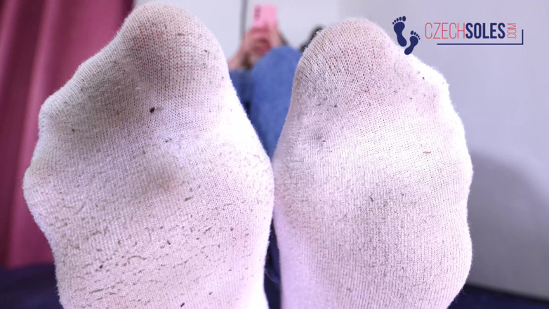Czech Soles - foot fetish content: Tôn thờ công chúa vớ bẩn thỉu