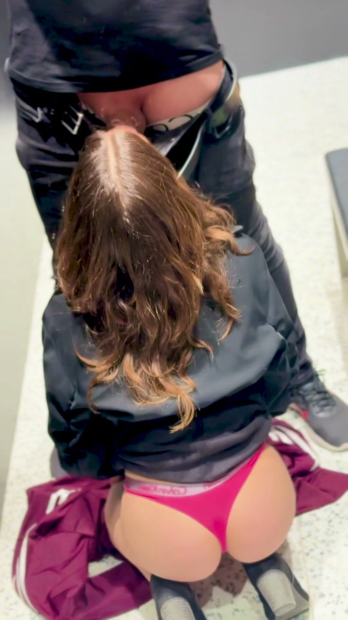 LuxuryAura: I Fucked the Salesgirl in the Clothing Store Fitting Room