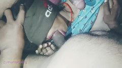 Nisha bhabhi ki chudai: Threesome Mouth Fuck with Boyfriend and Husband Together