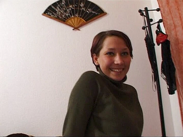 German Classic Porn videos: Nice tits teen in her first casting