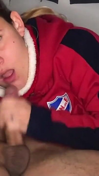*first Time* That Makes Me Ejaculate with My Mouth and I Am Happy - Full HD - Slow Motion