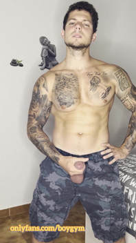 My Military Big Cock Can Cums with No Touch
