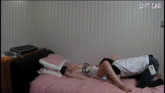 Lust JAV lab: Rencontre de massage. une taquine espiègle se transforme en libération...