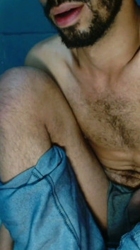 Cumming on Webcam