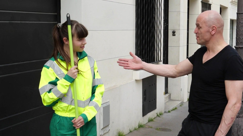HPG Production: Gorgeus französisches schätzchen mit behaarter muschi und perfekten festen titten 675