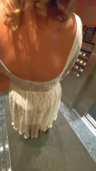 Horny MILF Flashes Pussy and Ass at Bar and Hotel