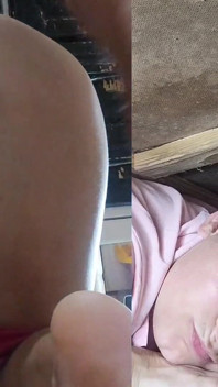 The Stepson Sees the Helplessness of His Stepmother Trapped Under the Sink
