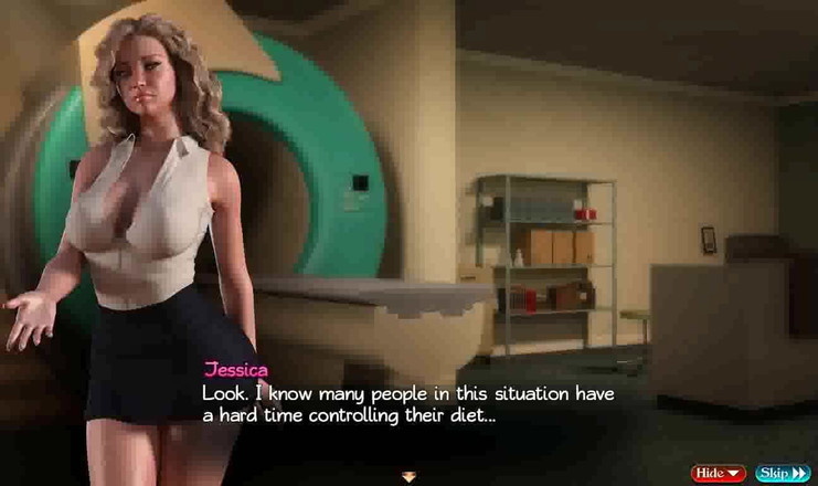 Dirty GamesXxX: 나디아의 보물: 병원에서 ep 252