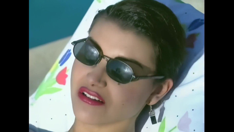 RATATATA!: Intense Wet Scissors by the Pool for Two Sensual Lesbian...