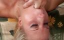 Oral Pleasures: Gagică blondă cu fața futută și umplută de spermă în gură