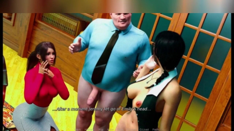 3DXXXTEEN2 Cartoon: Anna gets relief at her workplace. 3D porn cartoon sex