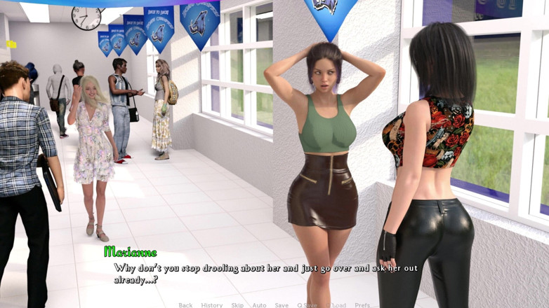 TransLure: Having a Hard Time Fg 3 - Jane Meets Her Crush Lisa...