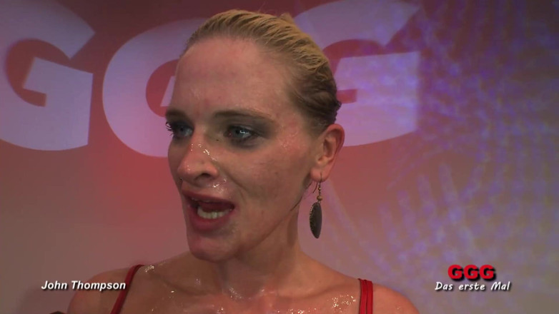 German Hardcore Gangbang: Ggg John Thompson - Blonde Joyce Sucks Cocks and Gets Pounded...
