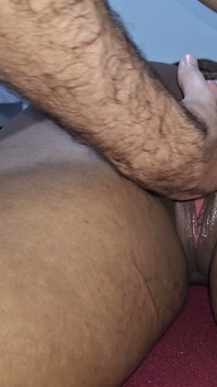 Husband Leaving His Naughty Wife's Ass Covered in Cum