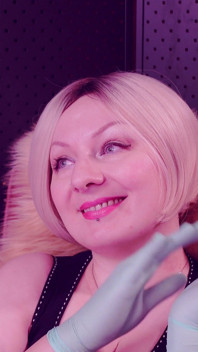 Asmr with Medical Gloves, Clicking and Clapping Hands. Arya Grander