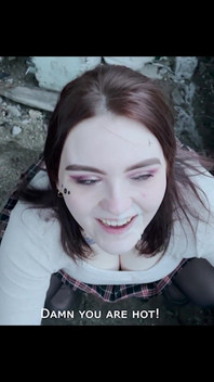 Sh We Were Filming a Blowjob and This Guy Cummed While Peeping!