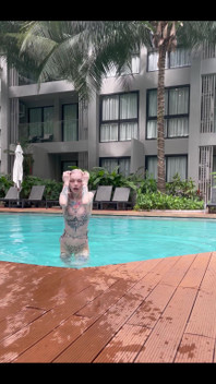 Can’t Live a Day Without Swimming in the Pool, Kinda Got Used to It ) Down to Join Me This Weekend?