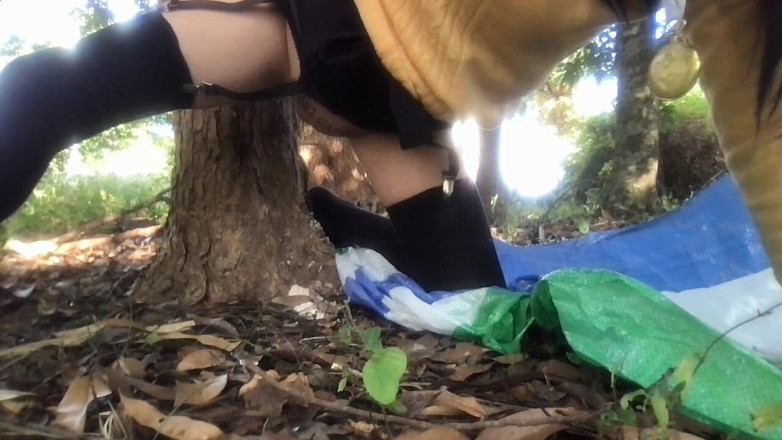 megu2002: Наказ тренера No. 14 анальна гра на відкритому повітрі