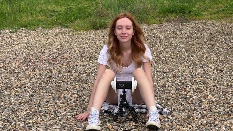 Loly Nebel Studio: Procházka s asmr lesním jezerem