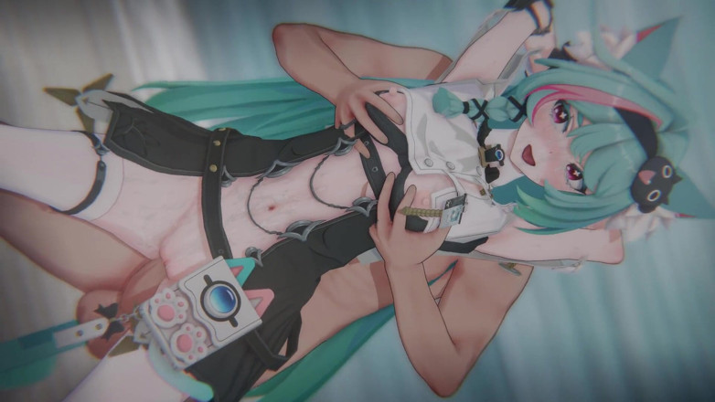 Tomu aisuman: [grosso] La violazione del conservimento di mint: catgirl legata &amp; punto...