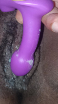 Creamy Black Pussy!!