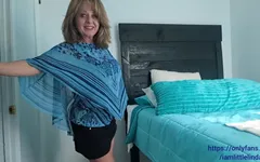 Little Litttle Linda Failed at Dinner. Can She Make up in the Bedroom?