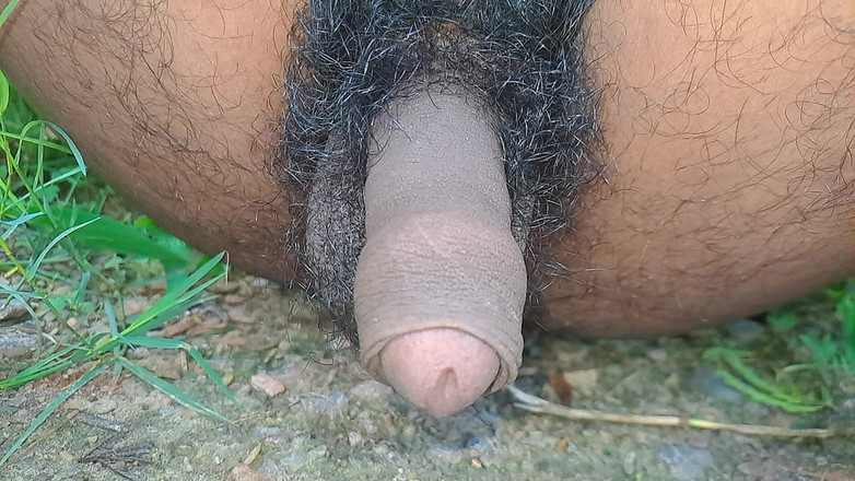Desi_Porn_India: Desi Hot Gay Pissing in the Jungle in Solo.