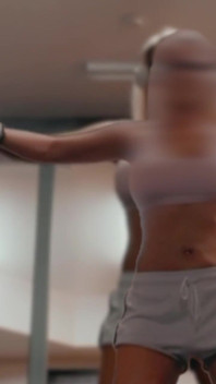 Wifey Gets All Hot and Sexy in the Gym