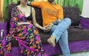 Horny couple 149: 印度saas的首次肛交，真实自拍性爱视频